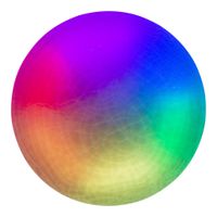 LED Deckenleuchte Sligo d:38cm - LED fest verbaut, 3000-6500K, RGBW
