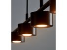 Clyde, 4-rail, Schwarz - LED Modul, 20W, IP20