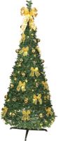 Künstlicher Weihnachtsbaum  Pop-up-tree - grün, 144 LED's, 185cm Höhe