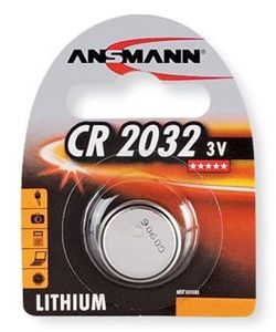 Lithium pile bouton CR2032 - 1er Blister