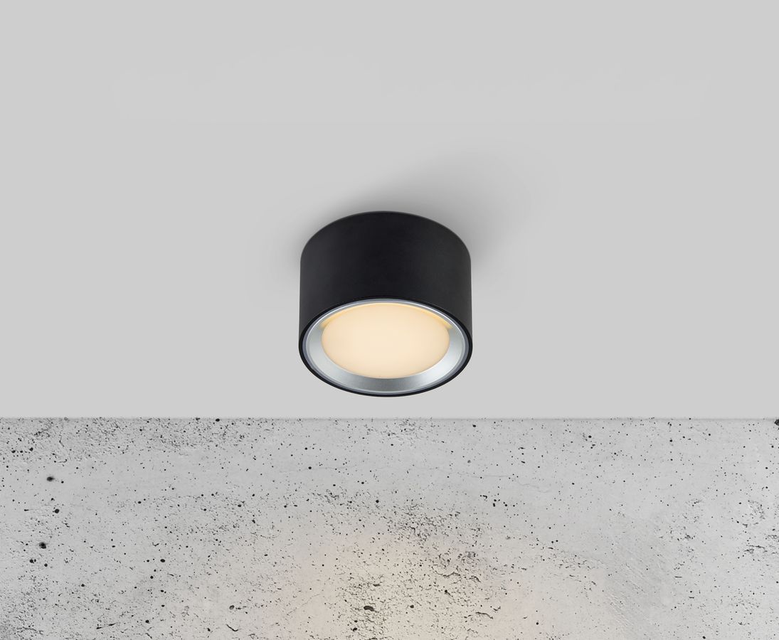 Fallon, Schwarz - 8,5W LED, 2700K, IP20, 230V