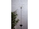 Solar Decoration Firework - Schwarz, Lichtfarbe Warmweiss