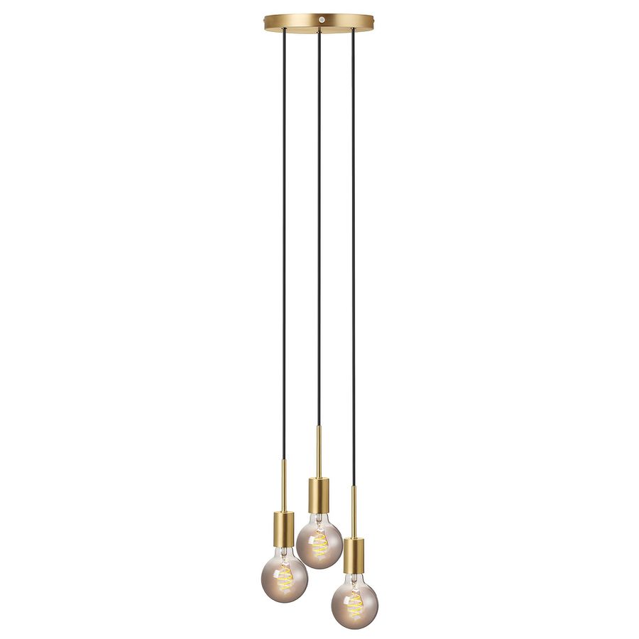 Paco, Pendelleuchte, Messing - IP20, E27