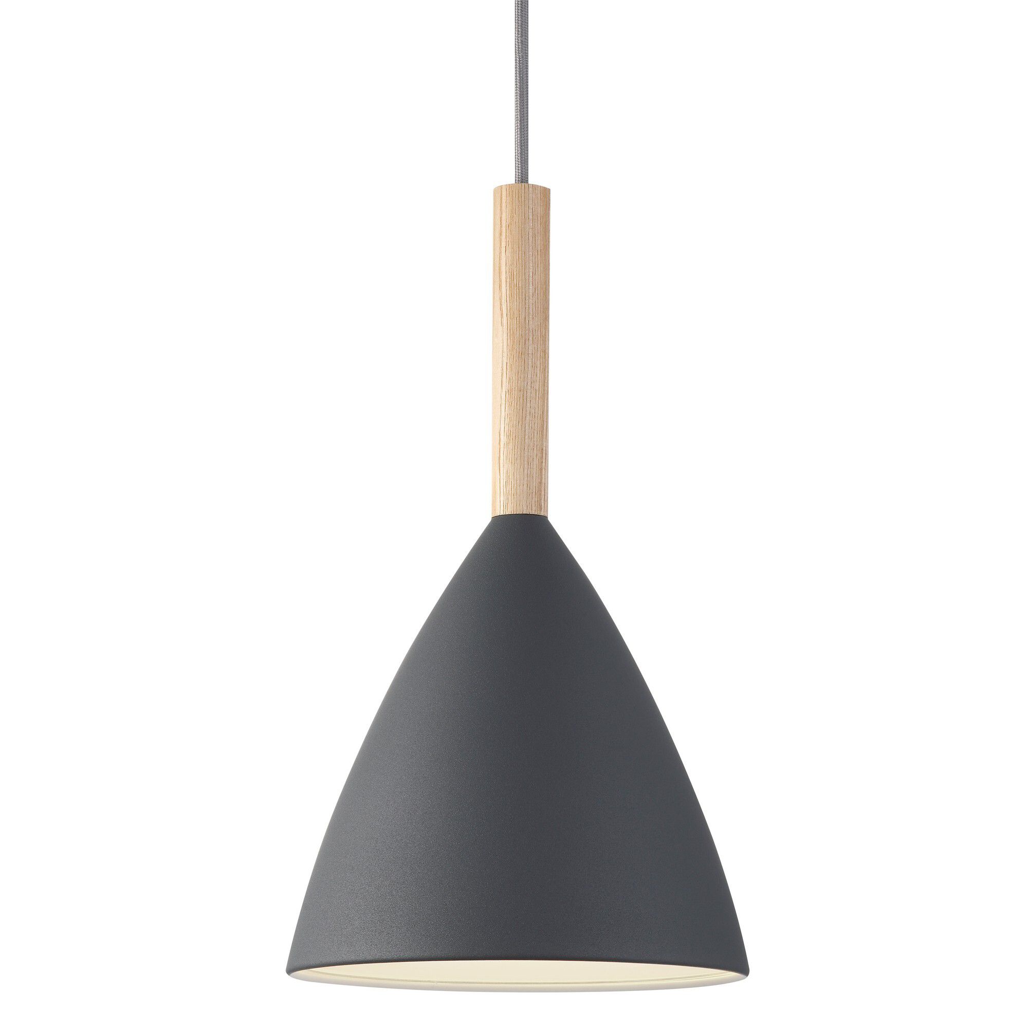 Pure 20, Pendelleuchte, Grau - E27, max. 40W, IP20