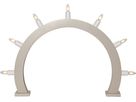 Kerzenleuchter CRISP - IP20, Beige, Kaltweiss