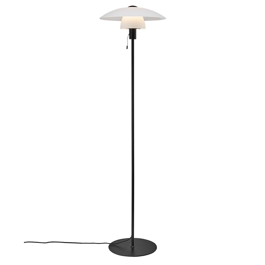 Verona, Stehleuchte, Opal Weiss - E27, max. 2x 5W, IP20
