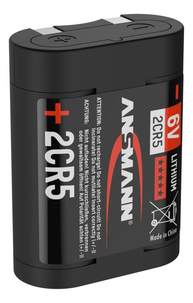 Lithium Batterie 2CR5 - Lithium Batterie 2CR5 / 6V Li Fotobatterie mit langer Haltbarkeit