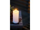 Solar Kerze Flamme Saul - Indoor, Outdoor, Warmweiss, Weiss