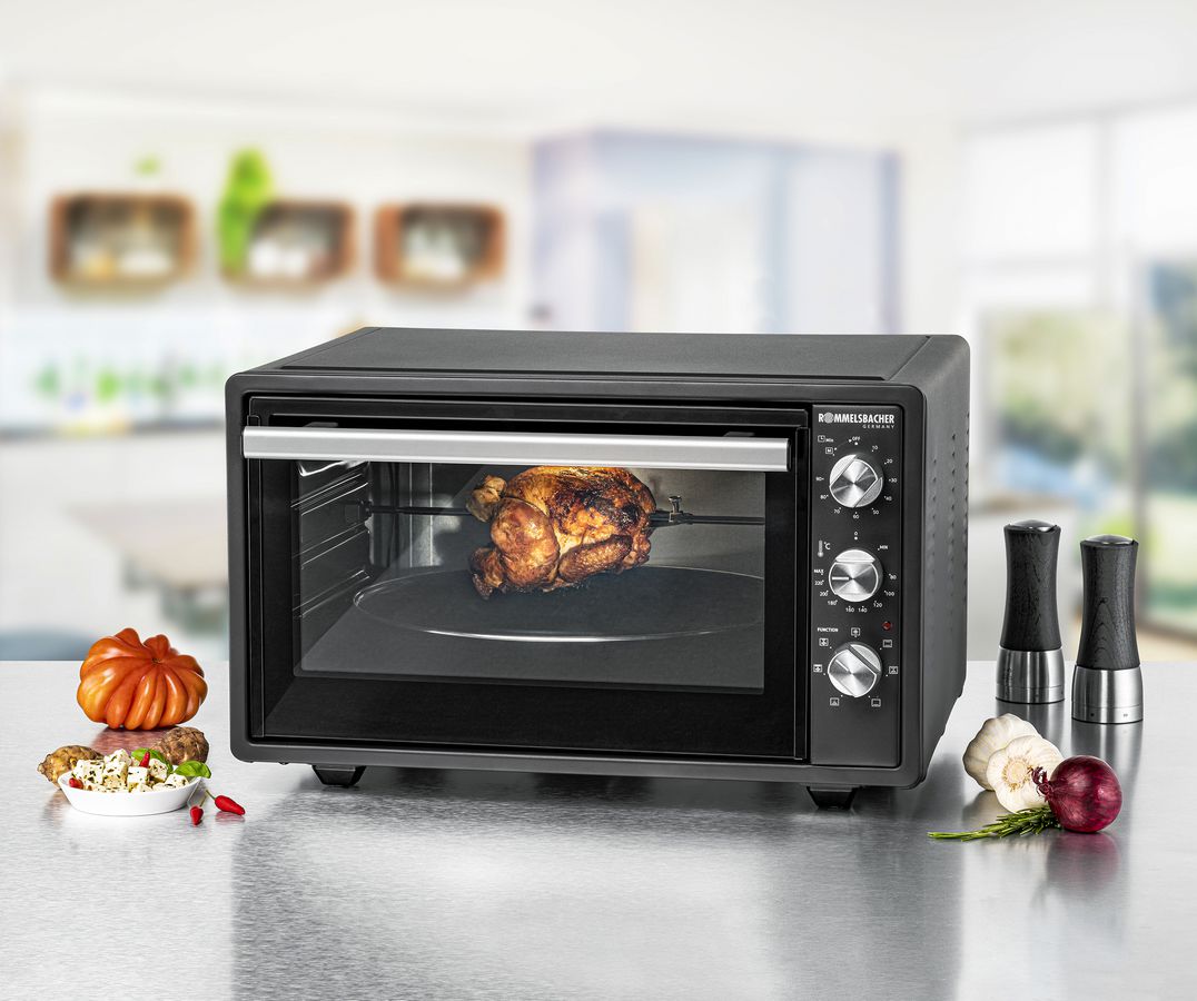 Forno di cottura e cottura alla griglia BG 1650 - Back & Grill Ofen, Schwarz, 1650W
