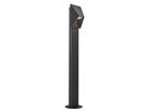 Wegleuchte PONTIO 15 - 1xGU10 (exkl.), max.25W, IP54, schwarz, dimmbar (optional Leuchtmittel), L=150mm,B=150mm, H=850mm