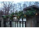 Künstliche Girlande Canadian - grün, 30 LED's, 20cm Höhe