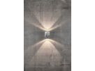 Canto kubi 2, Wandleuchte, Verzinkt - 2X5W LED, 2700K, IP44, 230V