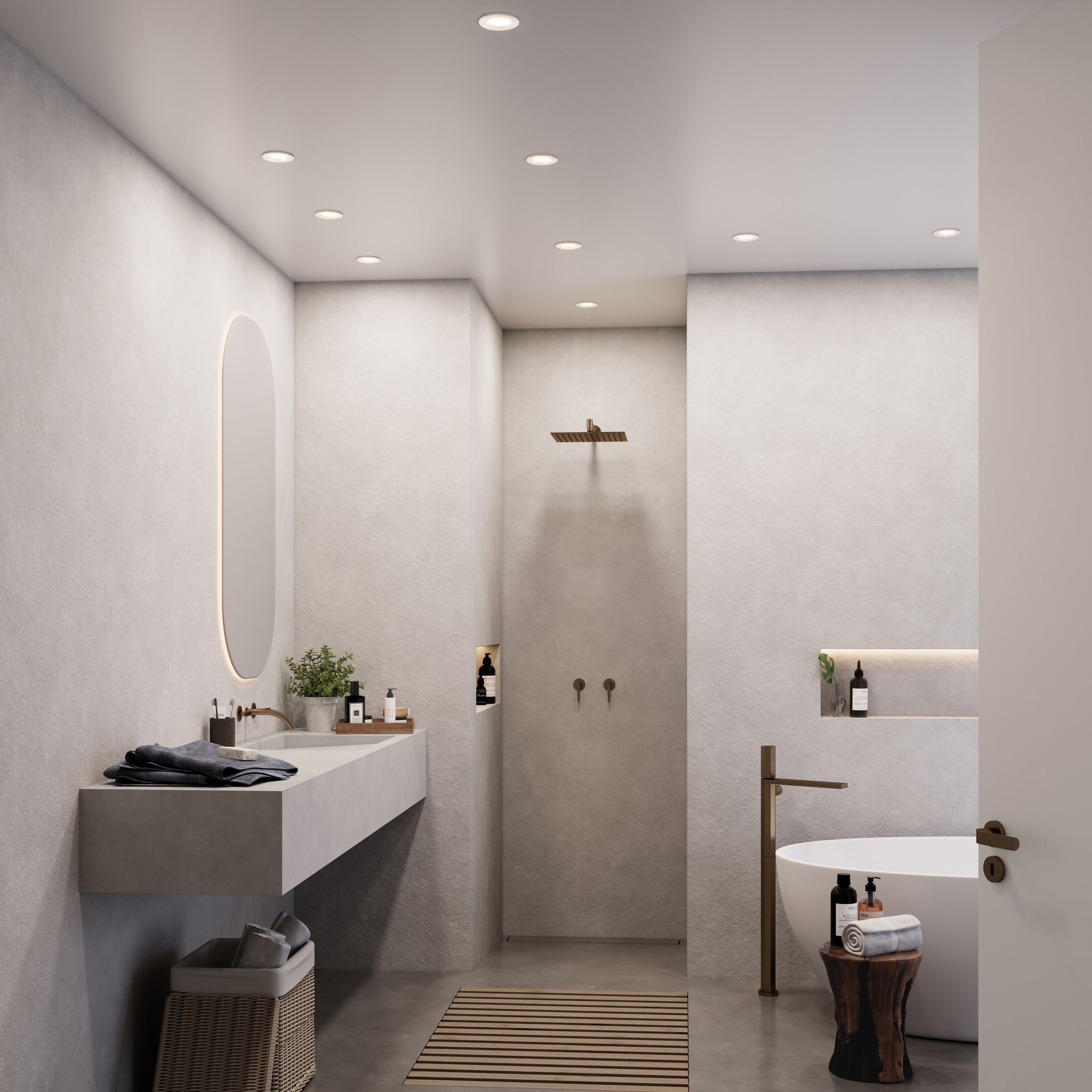 Mahi, Downlight, Weiss - LED Modul, 8,3, IP65