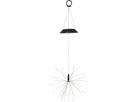 Solar Decoration Firework - Schwarz, Lichtfarbe Warmweiss