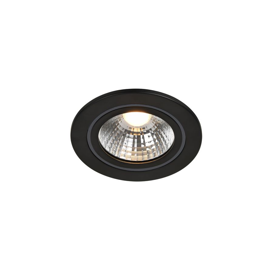 Alec  1-Kit Downlight Schwarz - IP44, LED Modul