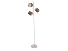 Stehleuchte MARON G - E14, max. 3x40W, IP20, nickel + braun + gold, nicht dimbar, exkl. Leuchtmittel, D=350mm, H=1528mm