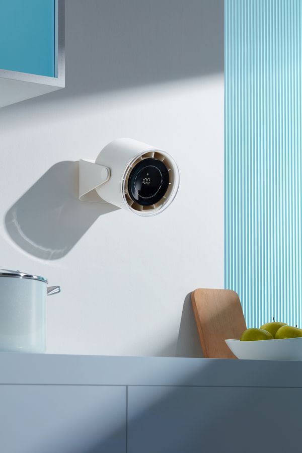 KALYPSO Tisch- und Wand-Ventilator AF02 weiss - 3600mAh, inkl. USB-C Kabel, wiederaufladbar