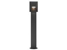 Wegleuchte PONTIO 15 - 1xGU10 (exkl.), max.25W, IP54, schwarz, dimmbar (optional Leuchtmittel), L=150mm,B=150mm, H=850mm