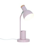 Tischleuchte Devone Dusty Rose - 15W, E27, IP20