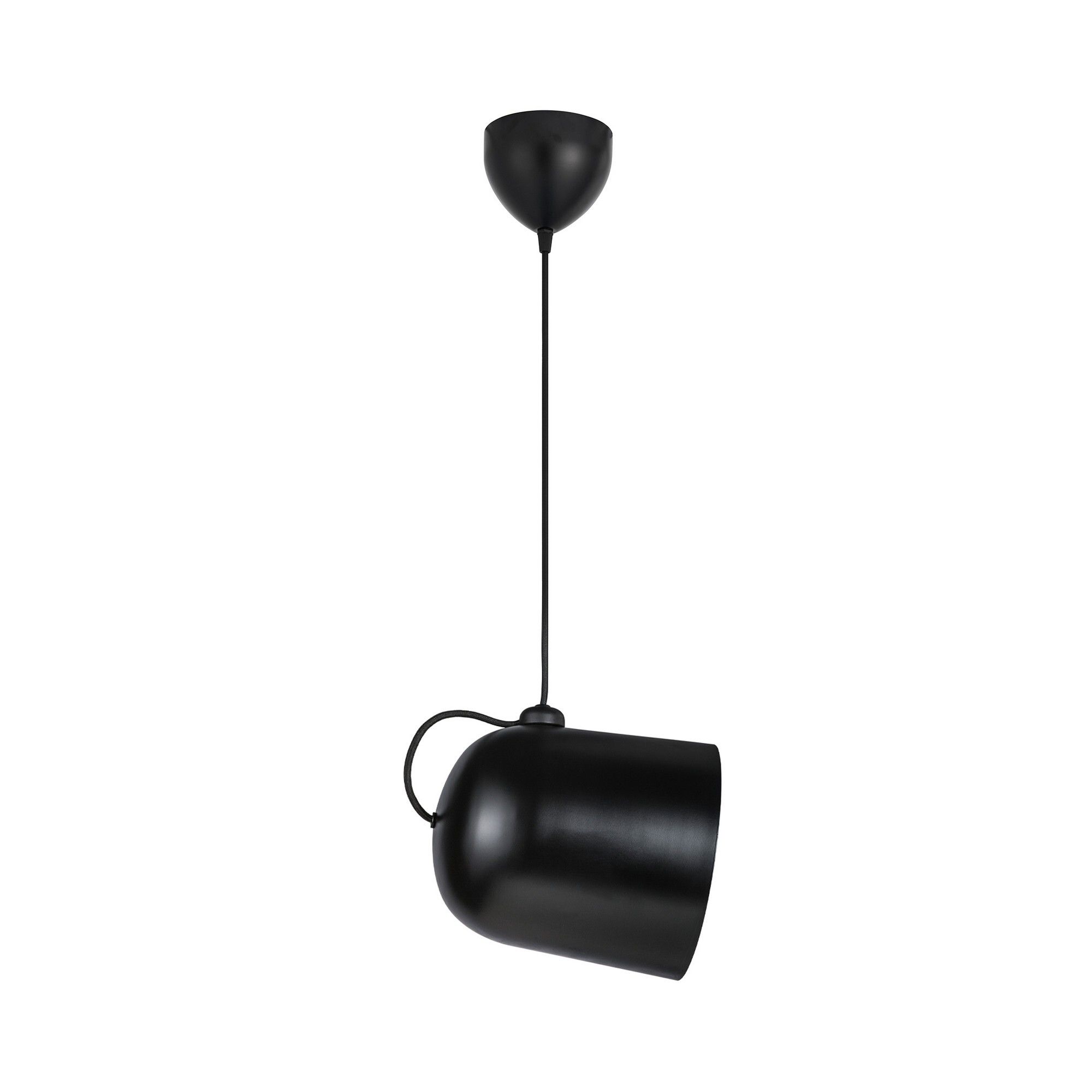 Angle, Pendelleuchte, E27, Schwarz - E27, max. 35W, IP20