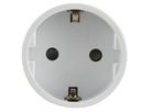 Reiseadapter NO BLOCK (offen) - Eingang: SchuKo Typ F | Ausgang Schweiz T12, 10A, weiss, offen = ohne Verpackung