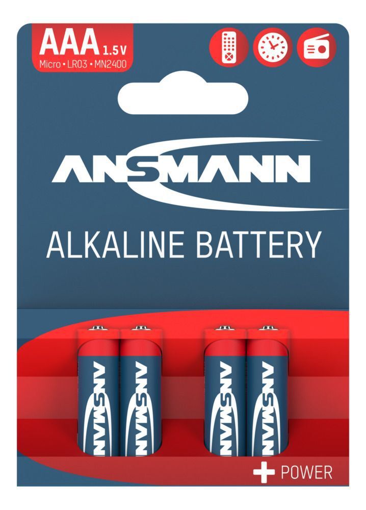 Alkaline Batterie Micro AAA / LR03 - 4er Blister