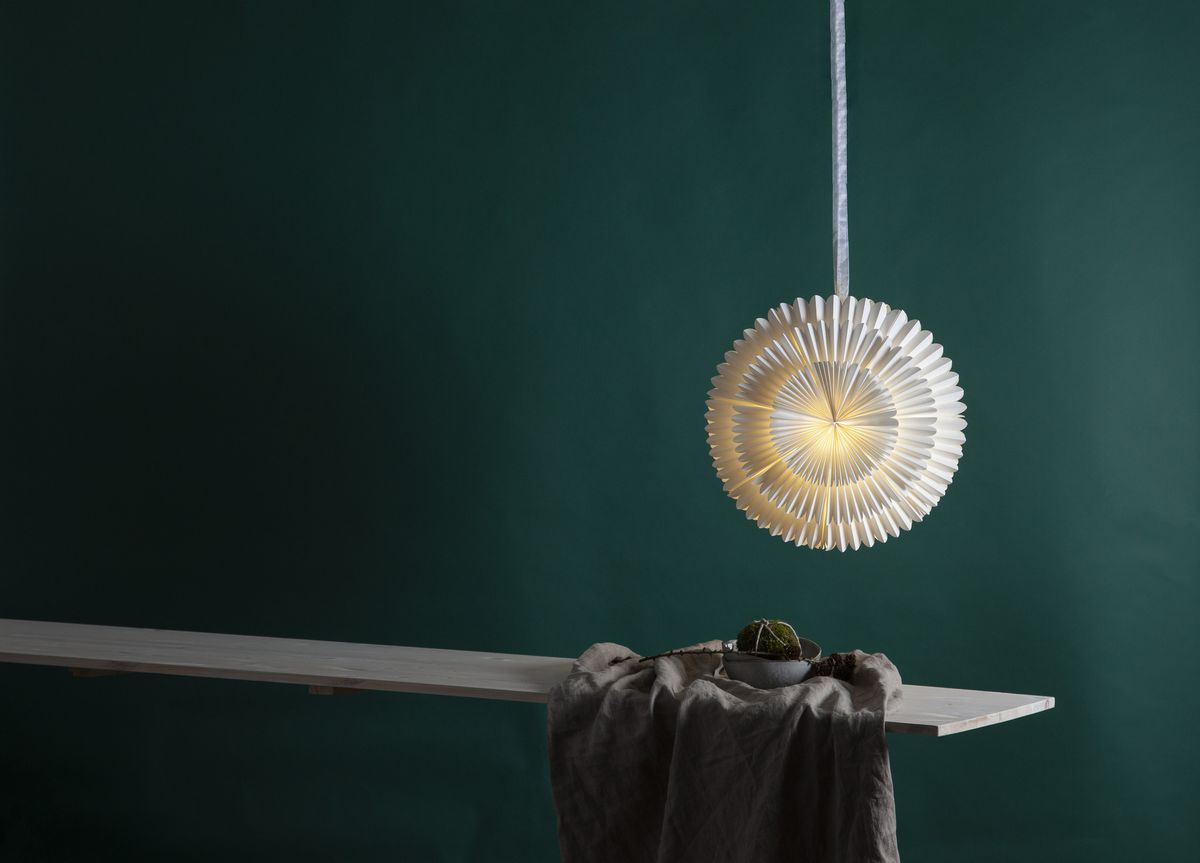 Papier Stern Frost - Indoor, Weiss