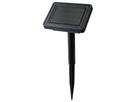 LED Solar Lichterkette SURYA - AKKU-Batt. (1.2V DC 300mAh), 3000K,IP44,schwarz,10 Leucht.,Solarpanel 40x57mm,L=3650mm,D=70mm,H=50mm
