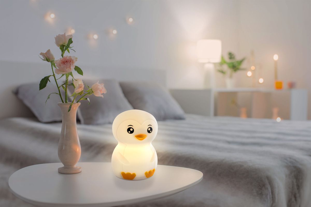 Nachtlicht Pinguin - 0.2W, IP20, USB-Ladung