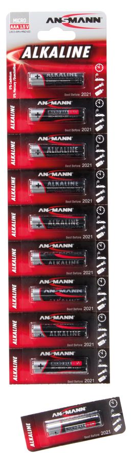 Alkaline Batterie Micro AAA / LR03 - 1er Blister
