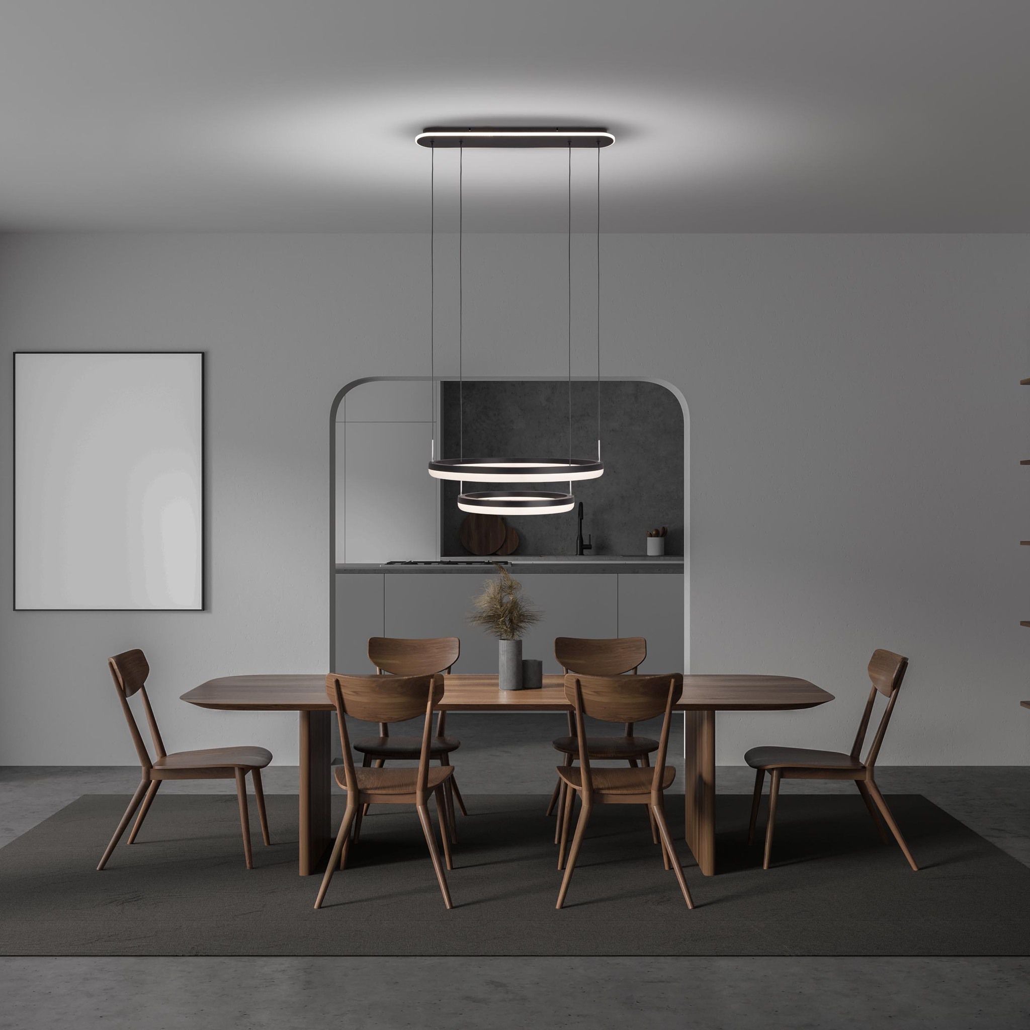 LED-CCT-Pendelleuchte CIRCULO - LED-Modul, 48W, IP20