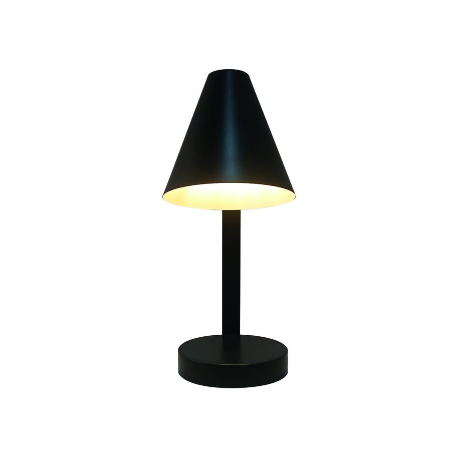 Tischleuchte Wilmer Schwarz - 40W, E14, IP20