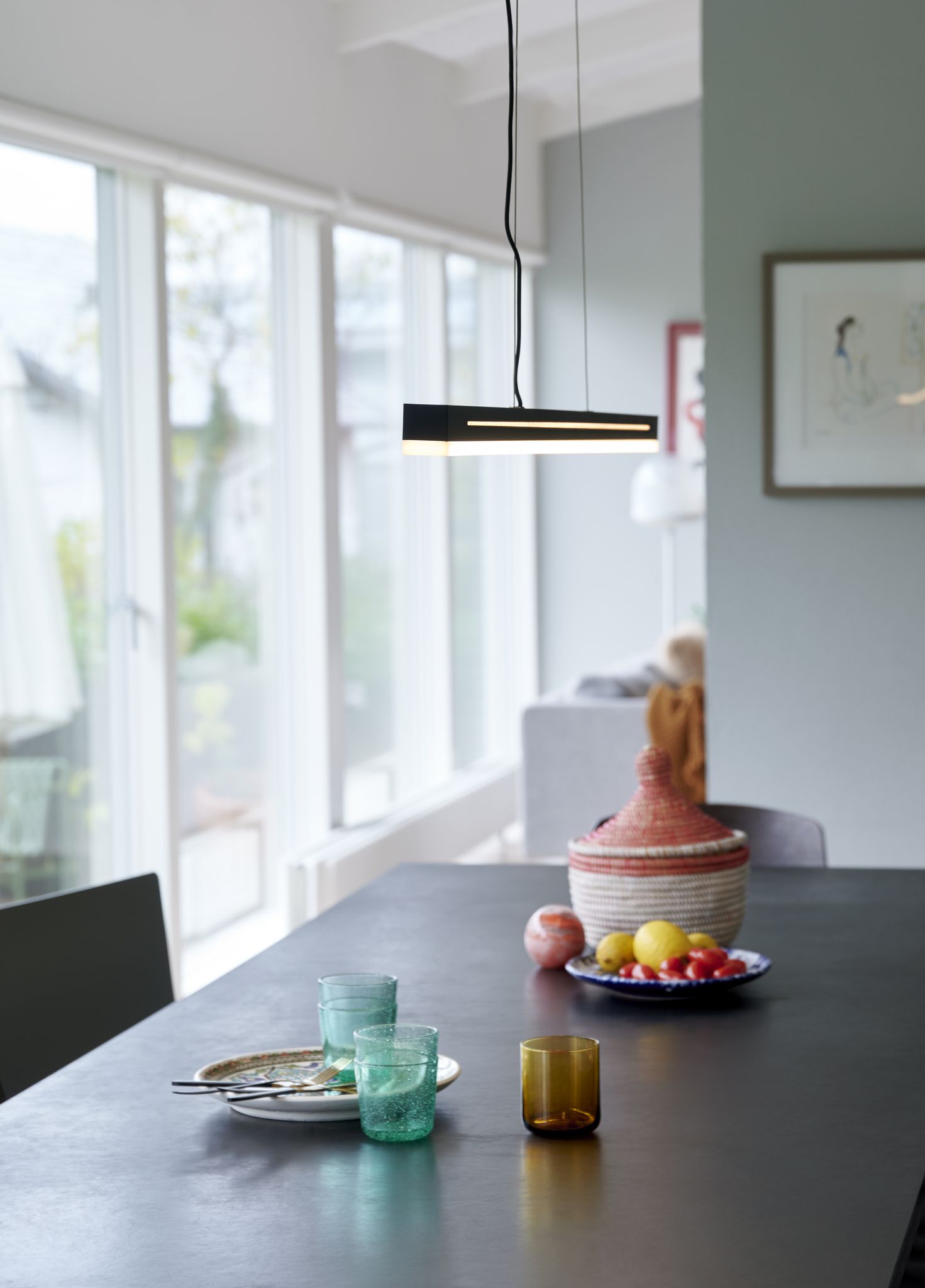 Skylar, Pendelleuchte, Schwarz - IP20, LED Modul