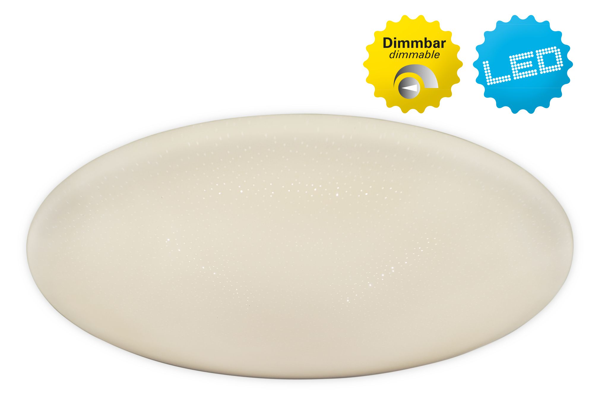 LED Deckenleuchte Ravenna d:52cm - LED fest verbaut, 4000K, neutralweiss