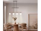 4er Pendelleuchte  MONACO  L: 78cm beige - IP20, E14, Beige