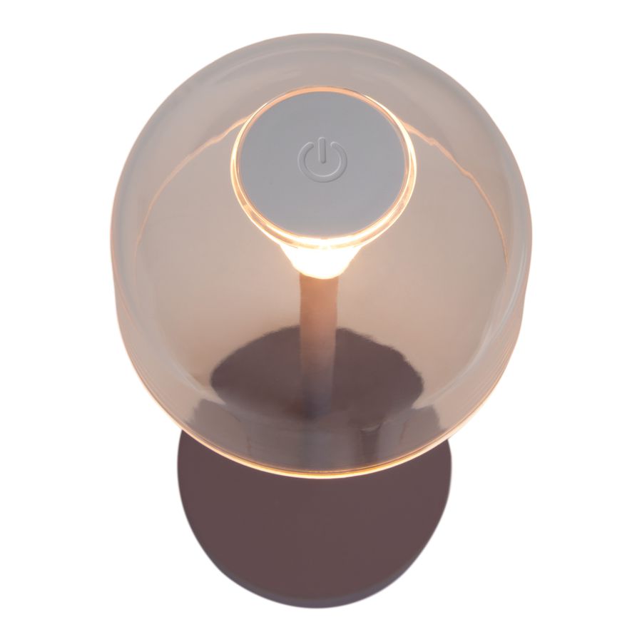 Akku- Tischleuchte GOMBA brombeere 2er Set - LED-Modul, 1W, IP54