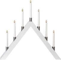 Kerzenleuchter Tall - IP20, Weiss, Warmweiss