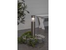 Solar Pollerleucht Marbella - Stainless Steel, Lichtfarbe Warmweiss