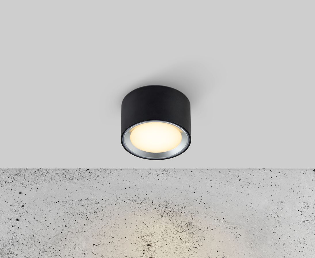 Fallon, Schwarz - 8,5W LED, 2700K, IP20, 230V