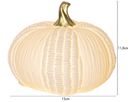 TIsch Decoration Pumpkin - Indoor, Warmweiss, Weiss