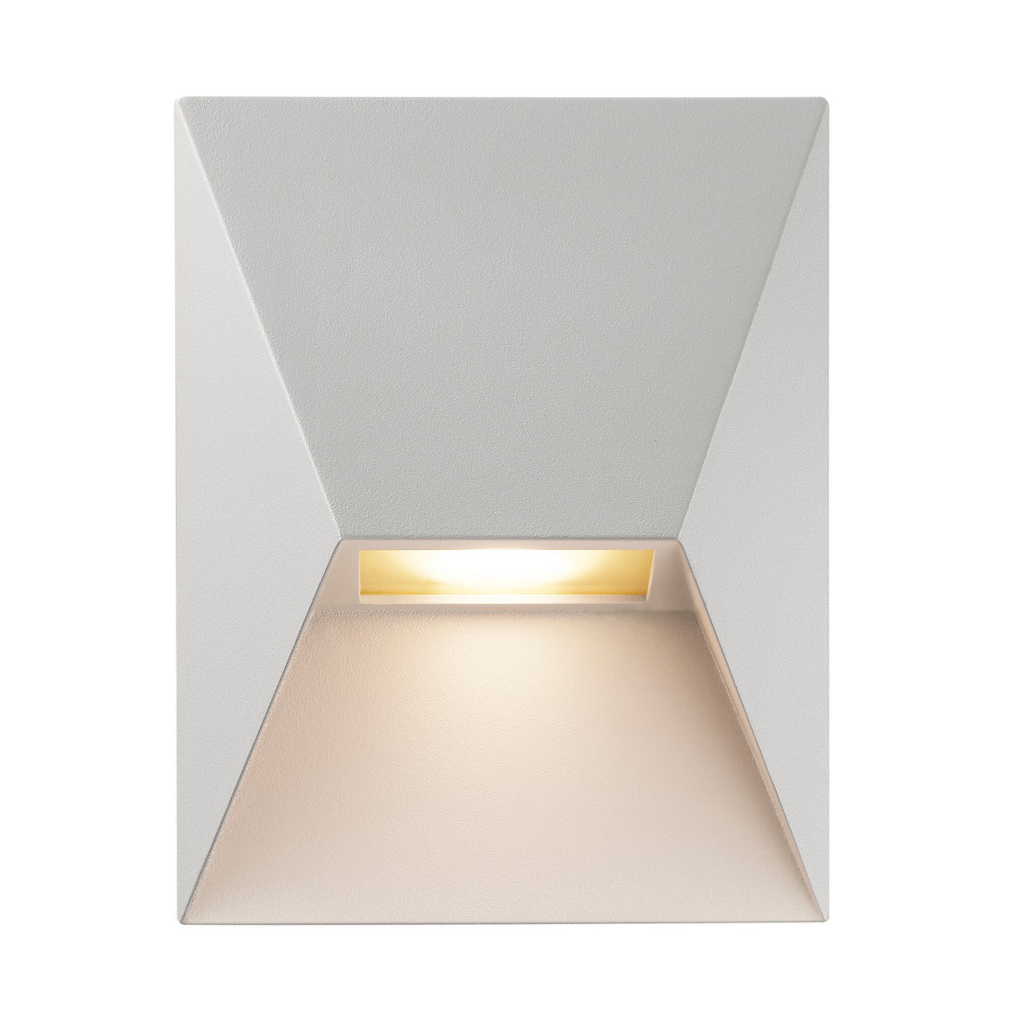 Wandleuchte PONTIO 15 - 1xGU10 (exkl.), max.25W, IP54, weiss, dimmbar (optional Leuchtmittel), L=150mm,B=150mm, H=190mm