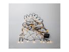 Catena di luci Dura String LED - IP44, Warmweiss, 80 LED, batteriebetrieben, Timer, 3xAA