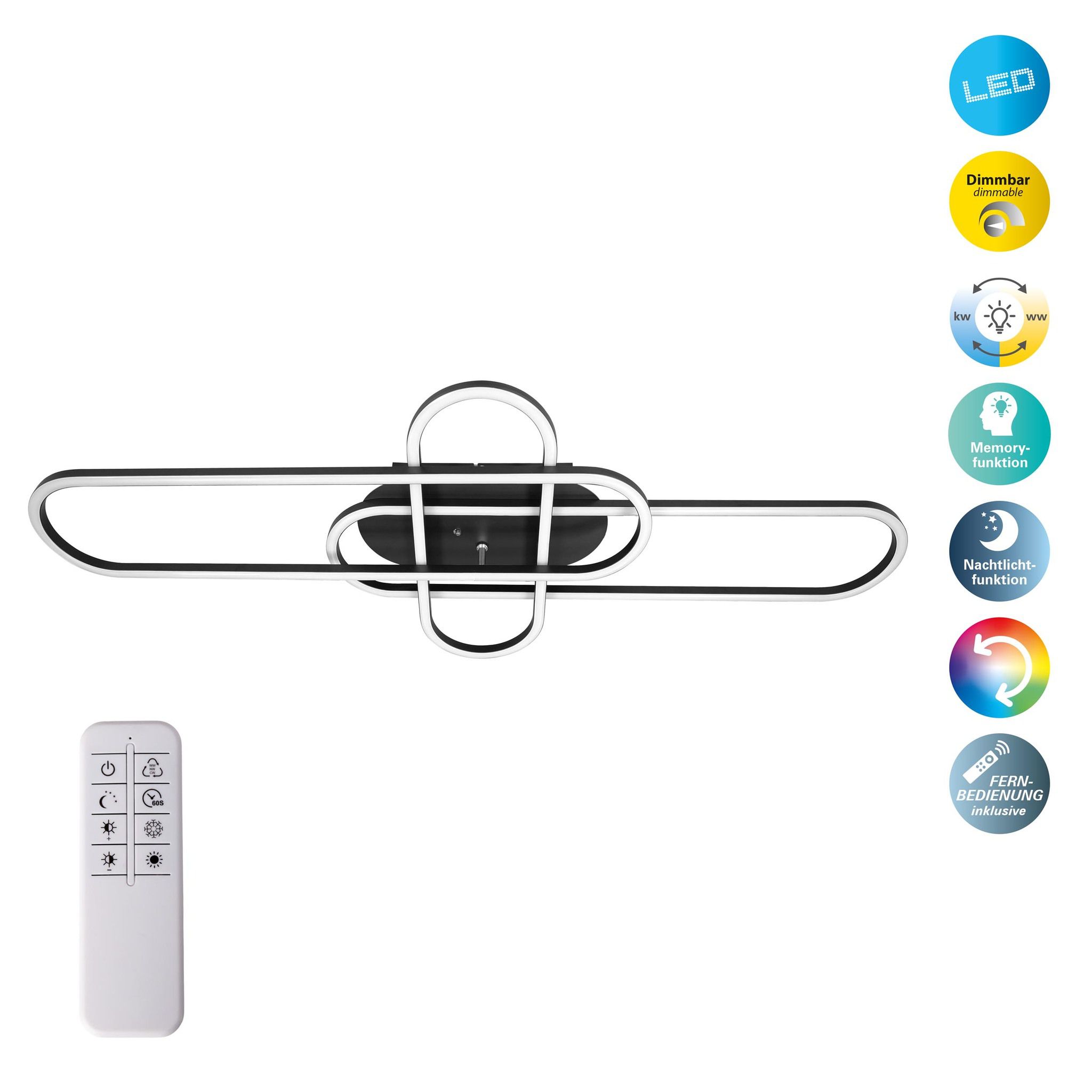 LED-CCT-Deckenleuchte CARLON - LED-Modul, 48W, IP20