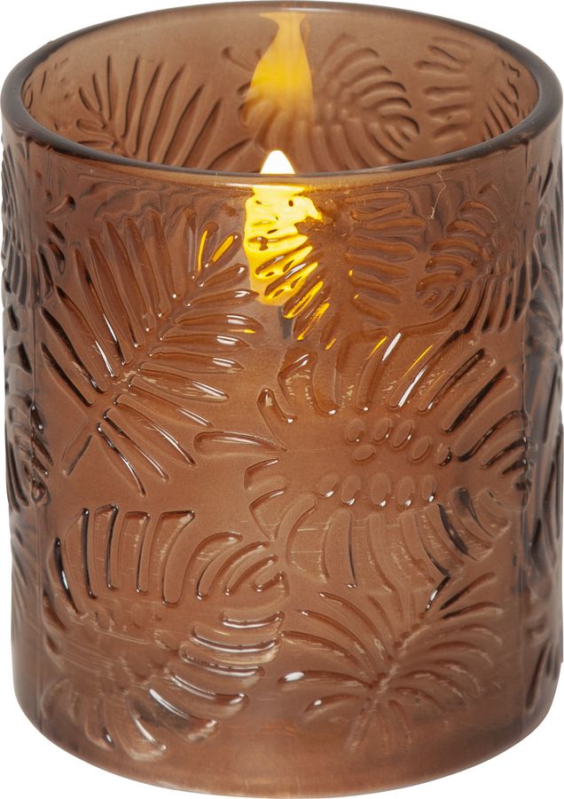 LED Pillar Kerze Flamme Leaf - IP20, Warmweiss, 1 LED's