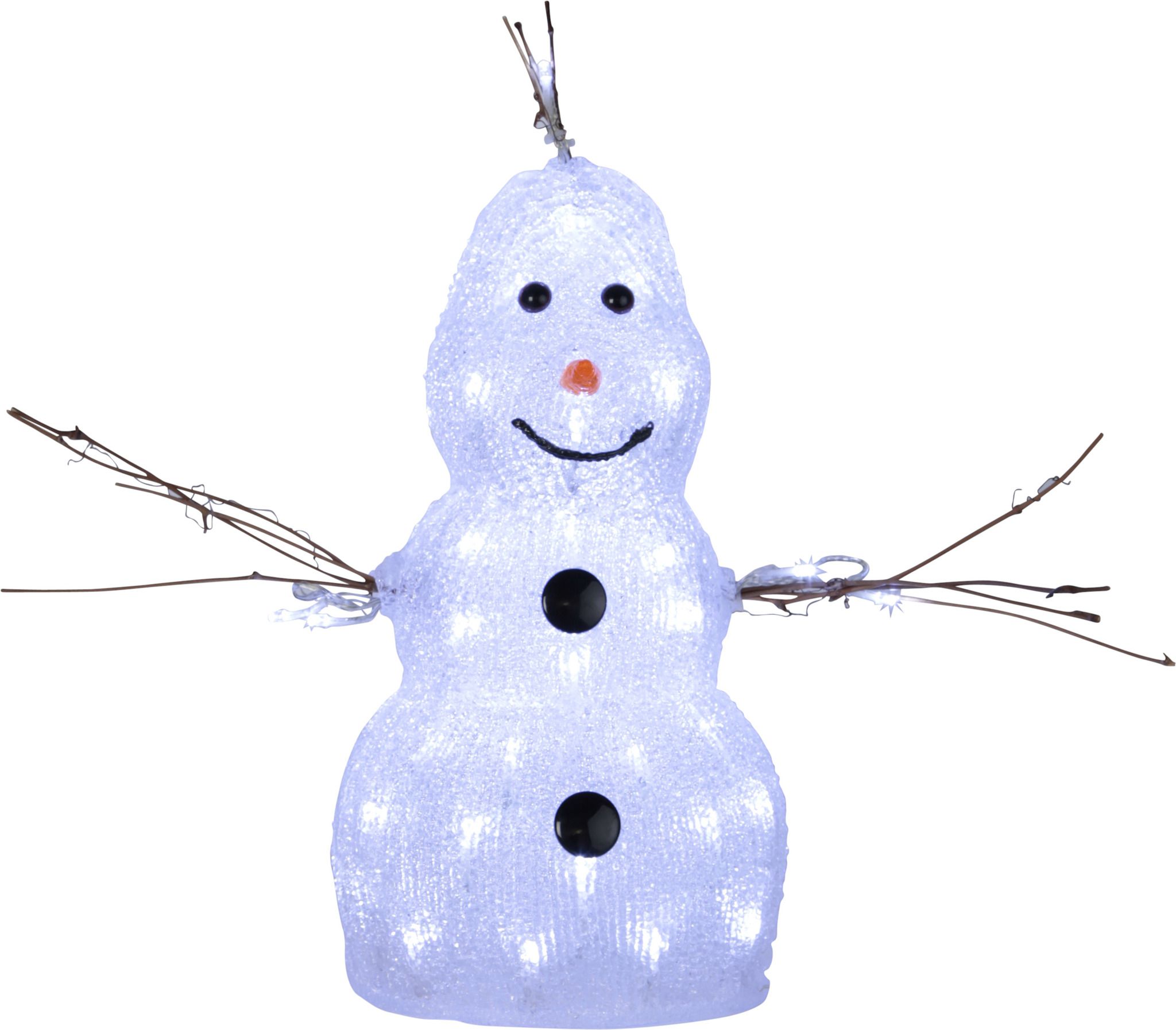 Figur Crystalo - IP44, Kaltweiss, 50 LED