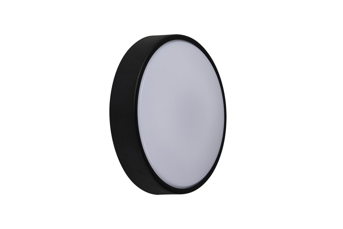 Oliver Round, Wandleuchte, Schwarz - Oliver Round, Wandleuchte, Schwarz