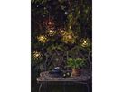 Solar Decoration Firework - Schwarz, Lichtfarbe Warmweiss