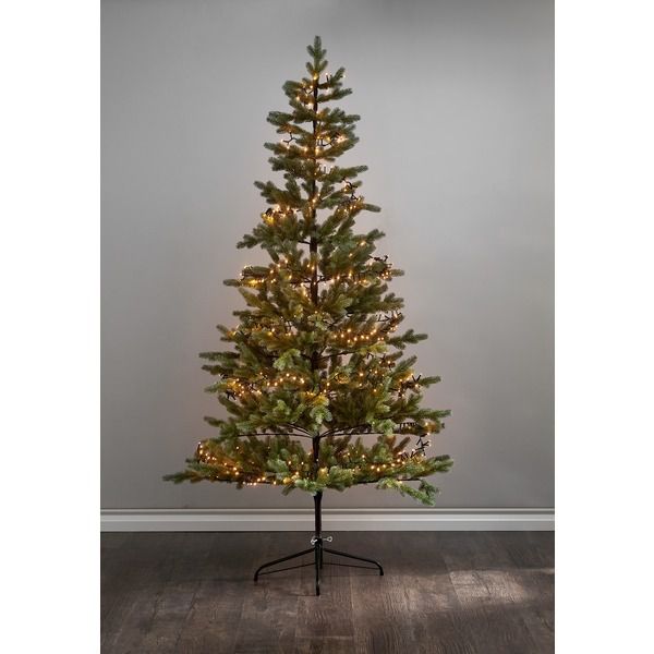 Künstlicher Weihnachtsbaum Lunda - Grün, keine Lämpchen, 210cm Höhe