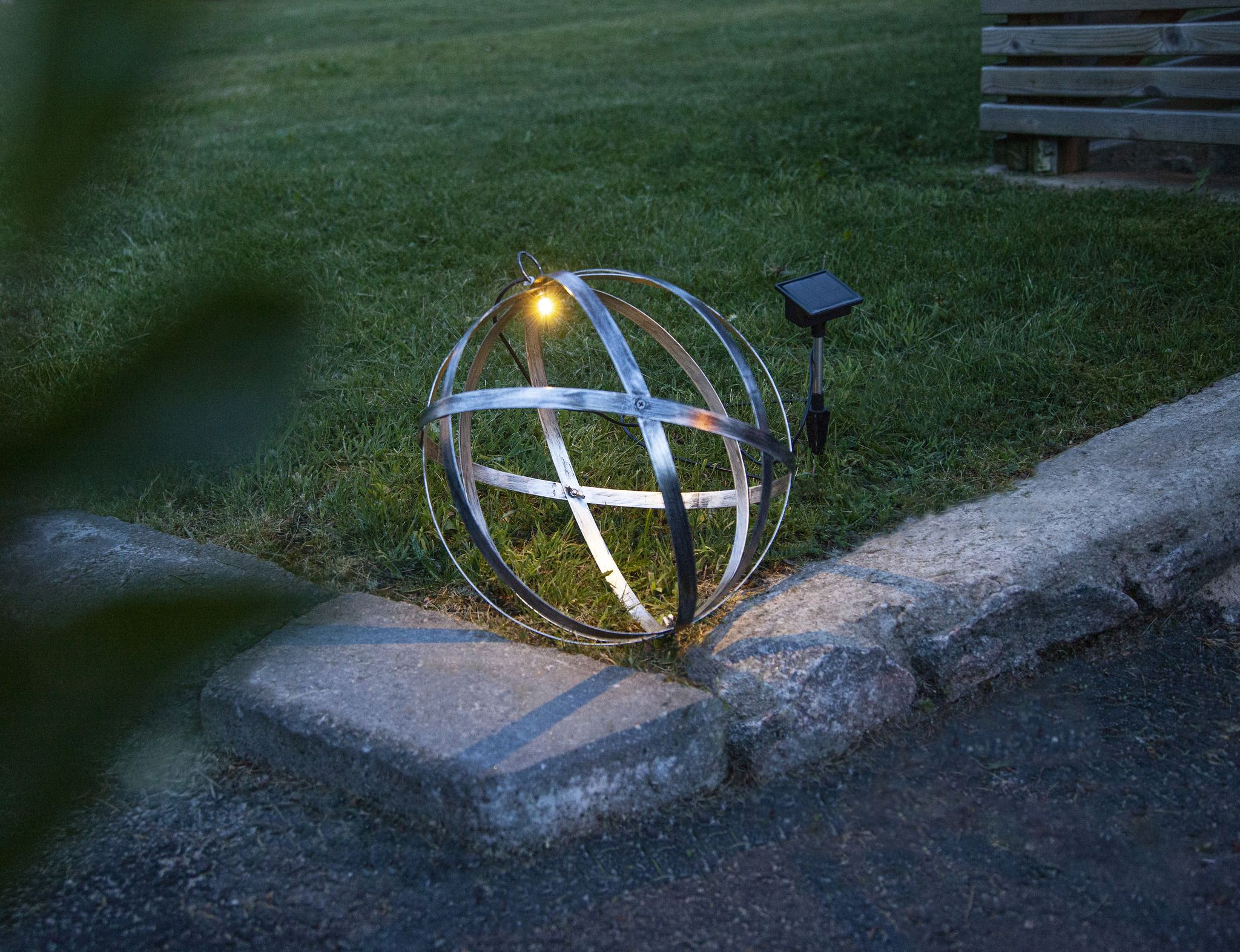 Solar Dekoration Astri - IP44, Warmweiss, 1 LED