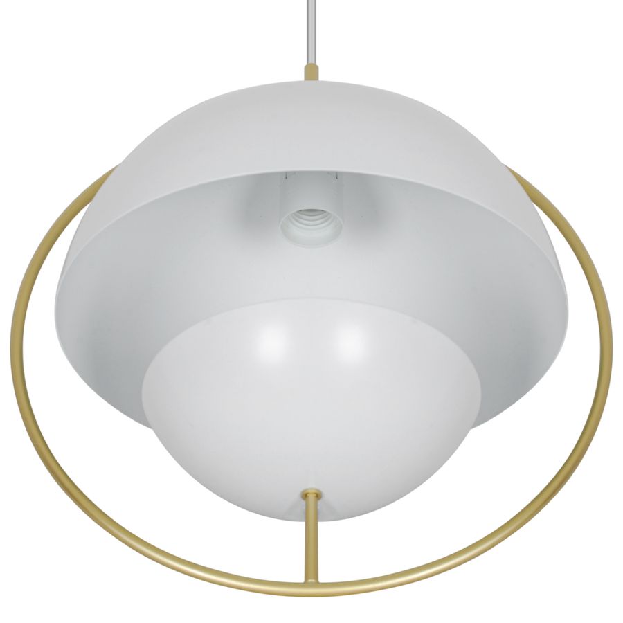 Pendelleuchte Tavia Weiss - 40W, E27, IP20